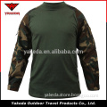 Army style taticial hunting combat uniform outdoor casual camouflage shoulder fringe military uniform